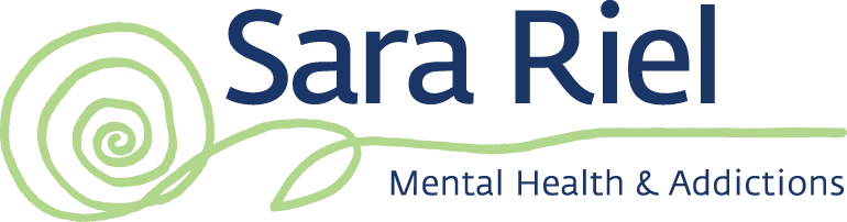 Sara Riel Logo Deep Blue