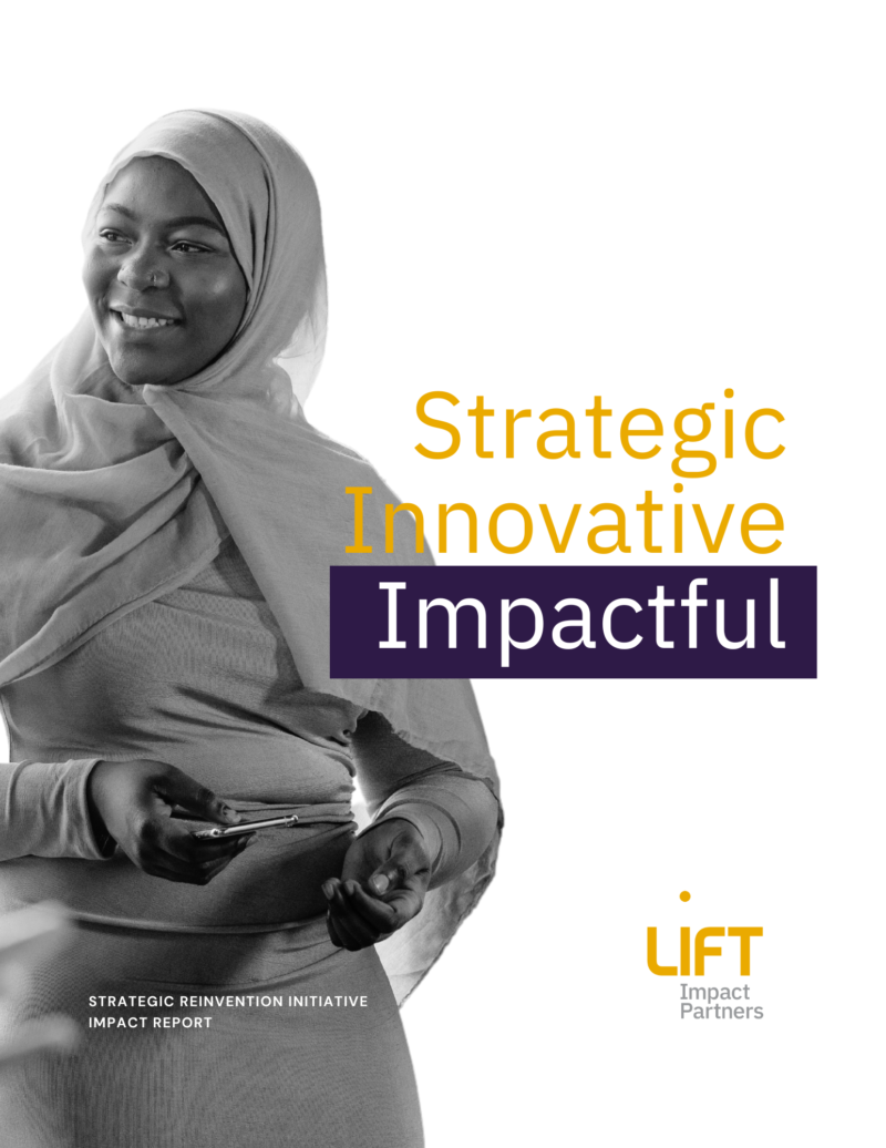 LIFT SRI Report Cover Portrait